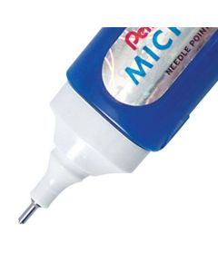 Pentel Micro Correct Precision Tip Correction Fluid Pen White (Pack 12) - ZL31-W